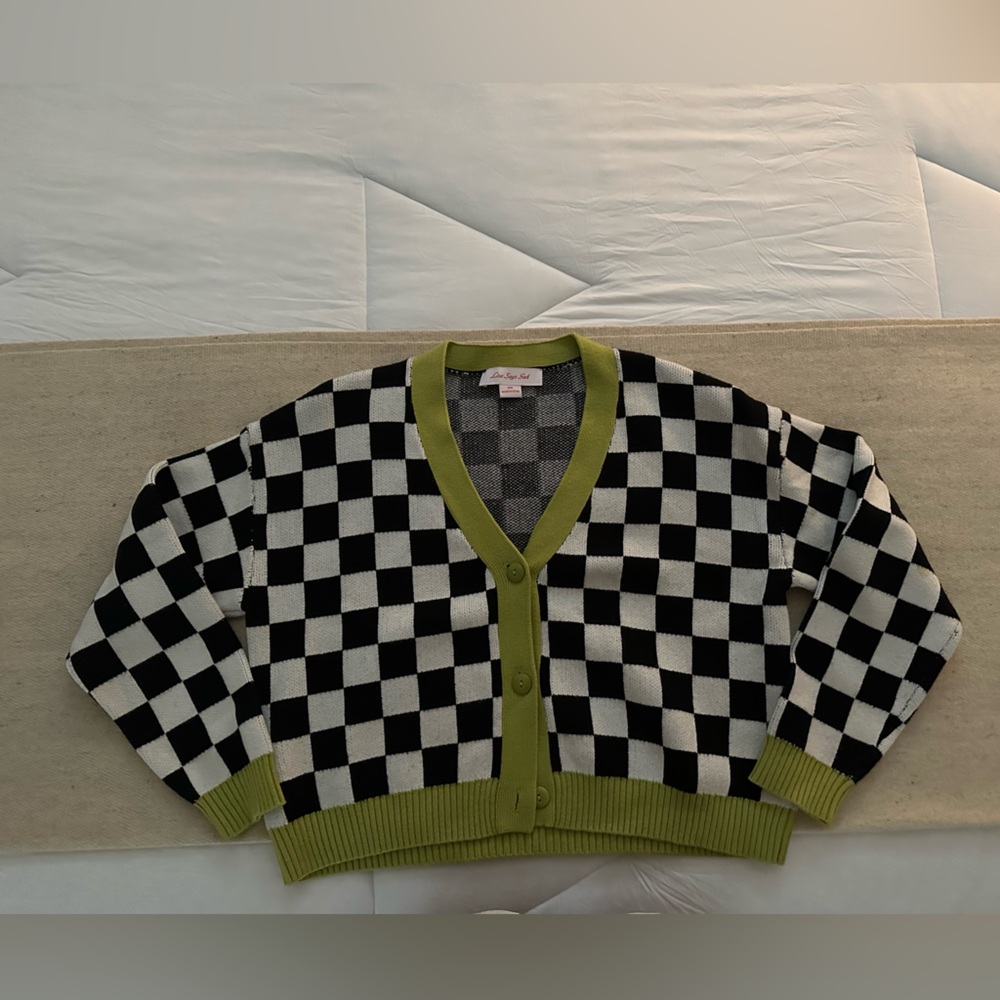 lisa says gah andretti cardigan
